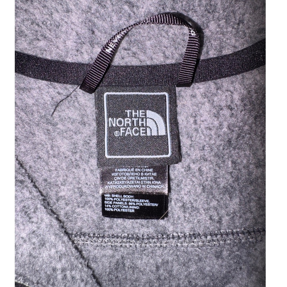 The North Face Womens Jacket Gray Black Full Zip Long Sleeve Athletic XS - Picture 4 of 11
